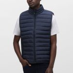 STREAM BW MEN Chaqueta Larga Sin Mangas Para Hombre [STREAM BW MEN] : VISUALTEXTIL