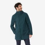 Chaqueta impermeable de montaña y trekking larga Hombre Quechua NH500 | Decathlon