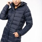 Parka ligera acolchada con capucha para mujer | Abrigo resistente y cómodo — Maxport Vestuario Laboral