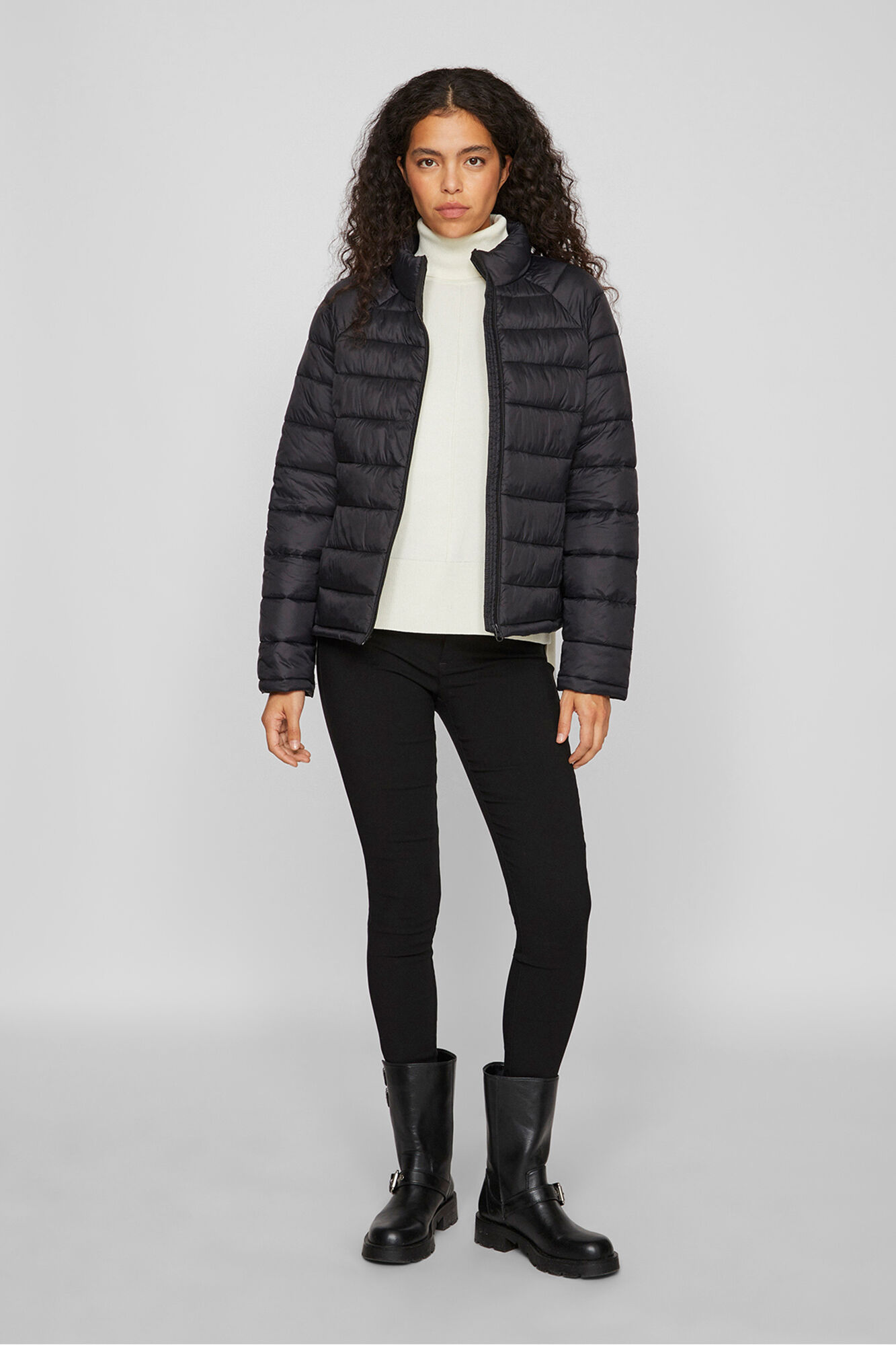 chaqueta-ligera-mujer-822ldk-1.jpg Abrigo acolchado ligero | Ofertas en abrigos y parkas de mujer | Fifty Outlet - Imagen 1