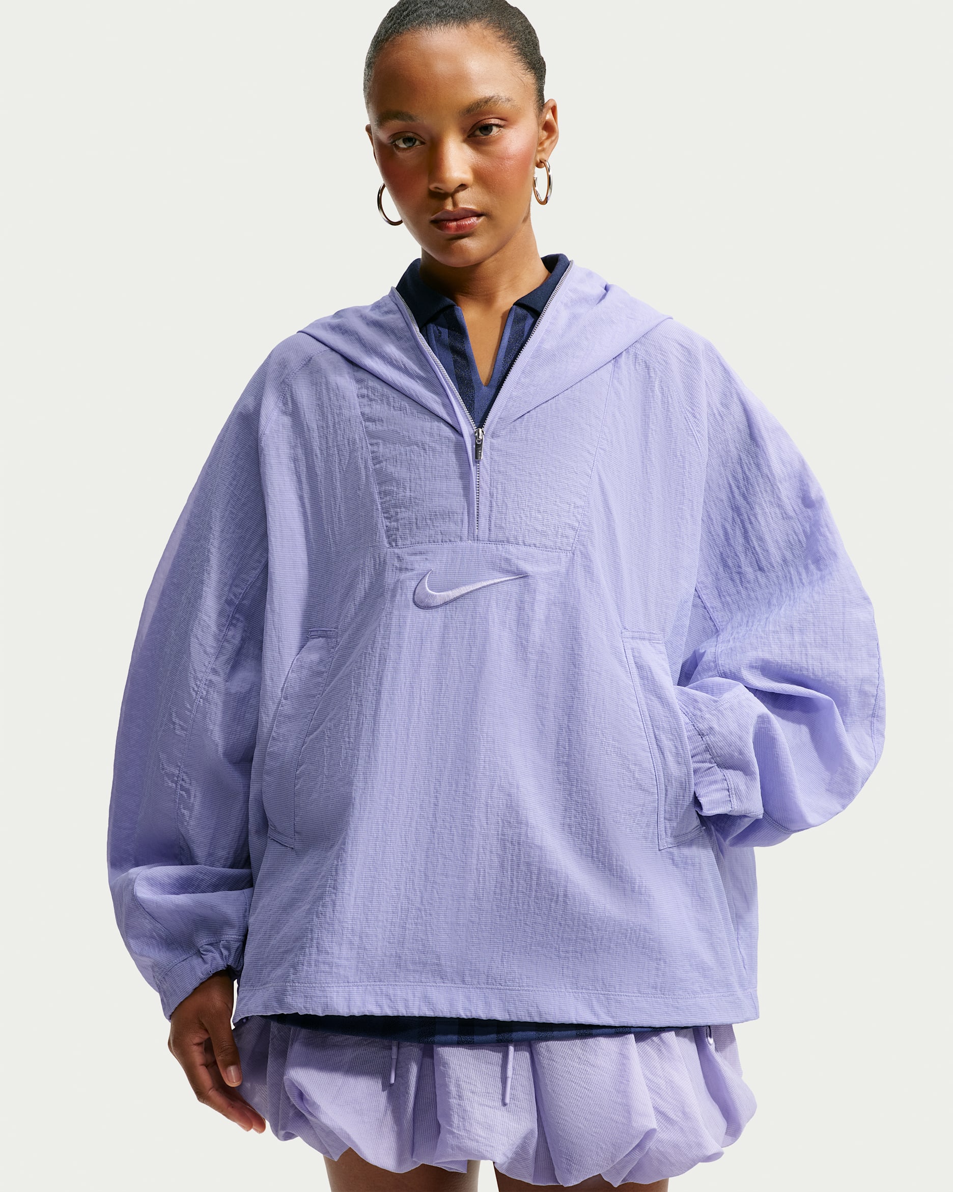 chaqueta-ligera-mujer-862pvt-1.jpg Nike Runway Chaqueta ligera Mujer Blackened Blue - Imagen 1
