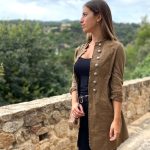 Chaqueta larga estilo militar — Tienda Azulik