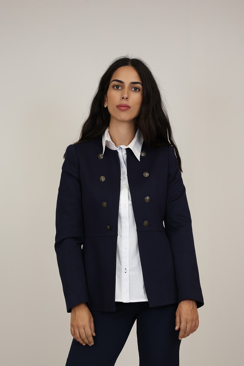 chaqueta-militar-mujer-624tnk-1.jpg The New| Chaqueta de Mujer| Chaqueta militar| M47 Modas Benidorm - Imagen 1