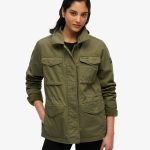 Mujer Chaqueta militar M65 en verde cebollino | Superdry ES