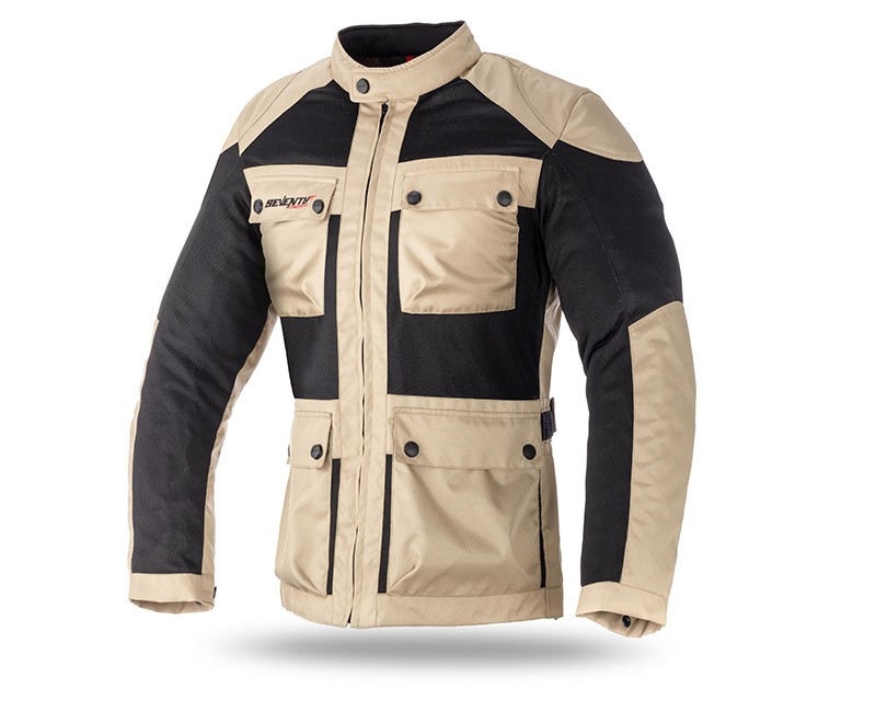 chaqueta-moto-verano-hombre-663fsv-1.jpg Chaqueta verano Urban Seventy SD JT30 beige - Imagen 1