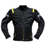 Chaqueta moto verano ROCCOLINE Brez hombre Negro Fluor en venta Ropamotorista.com