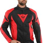 Dainese Air Crono 2 Tex Jacket, Chaqueta Moto Verano Ventilada, Hombre, Negro/Negro/Rojo, 44 : Amazon.es: Coche y moto