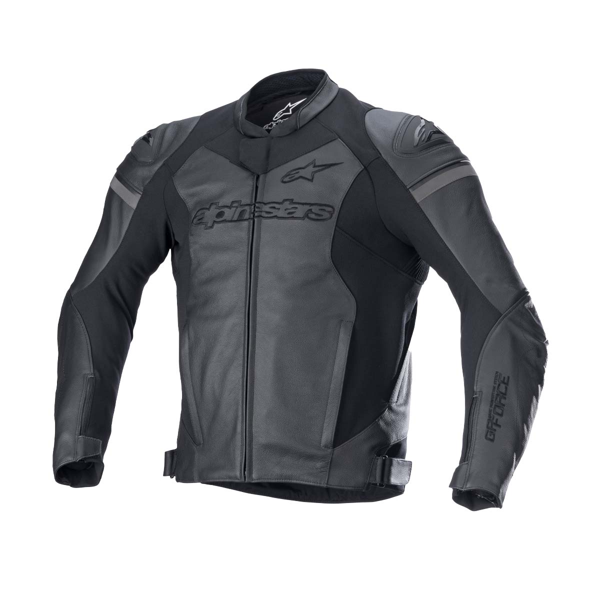 chaqueta-para-moto-073mjf-1.jpg Alpinestars Chaqueta para moto GP Force Leather Negra 52 - Imagen 1
