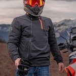 RIDEIRON Chaqueta Moto Hombre Conforme a CE Todas las Estaciones, Forro Extraíble, Armadura Protectora CE, Chaqueta Moto para Proteger contra el Frío y el Viento Negro M | Conforme a la normativa