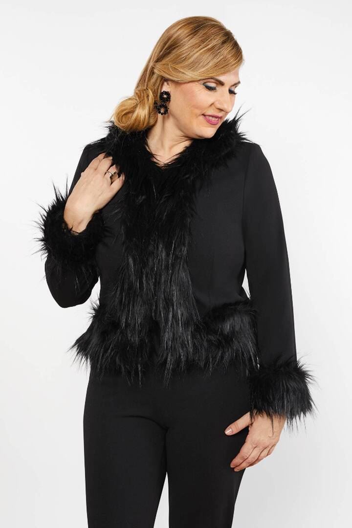 chaqueta-pelo-mujer-241ulq-1.jpg CHAQUETA DE PELO SINTÉTICO ZSA ZSA ANAIS - Imagen 1