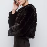 Abrigo pelo sintético | Abrigos y Parkas de Mujer | Cortefiel