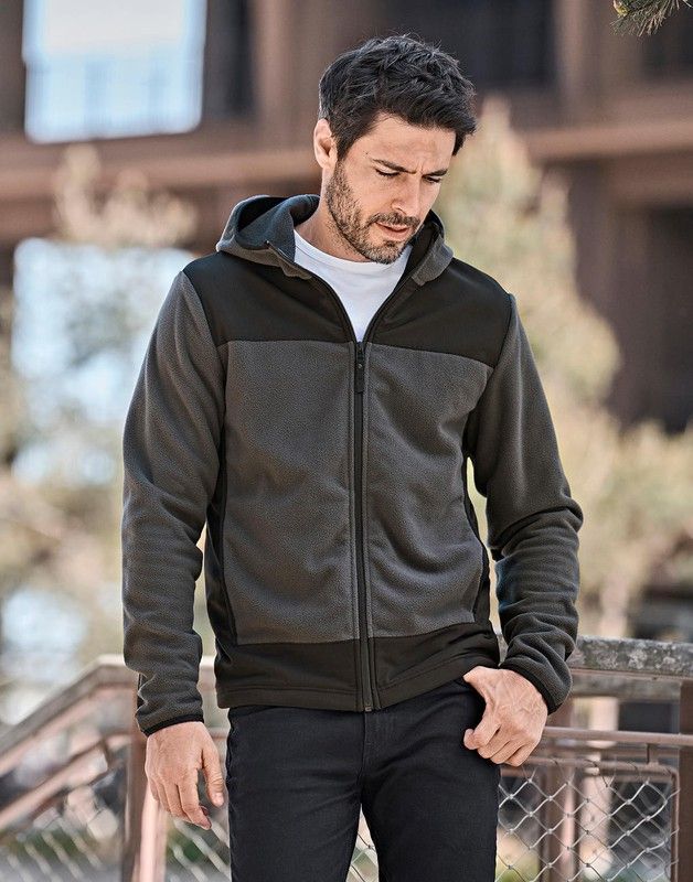 chaqueta-polar-708euq-1.jpg Forro polar con capucha Mountain - Imagen 1