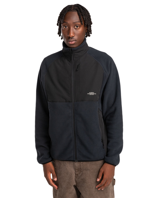 chaqueta-polar-hombre-395onv-1.jpg Classic Chaqueta polar Negro Hombre | Element - Imagen 1