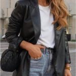 Blazer mujer polipiel Andrade Shop