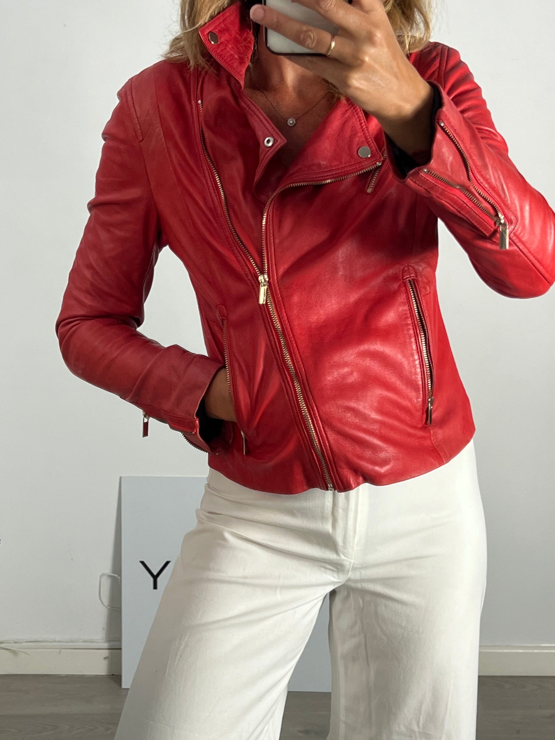 chaqueta-polipiel-mujer-519dyq-1.jpg Cazadora Polipiel Mujer Kiabi Cazadora Cuero Kiabi Cazadora Polipiel Kiabi Negra De Segunda Mano Por 15 - Imagen 1