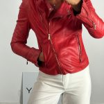 Chaqueta Cuero Chaqueta Ante Roja La Preciosa Chaqueta Roja Efecto Piel De Zara Que Arrasa Entre