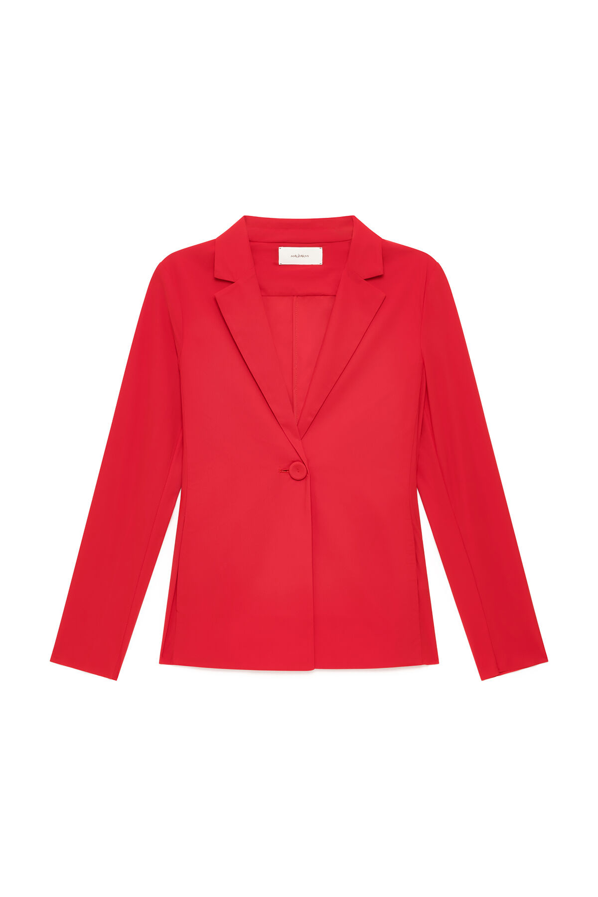 chaqueta-roja-mujer-595iam-1.jpg SOFT JERSEY CHAQUETA - Imagen 1