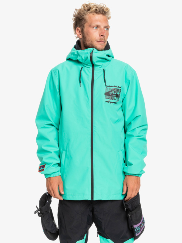 chaqueta-snow-594tyy-1.jpg High In The Hood Chaqueta técnica snow Chaqueta técnica snow Verde Unisex | Quiksilver - Imagen 1