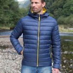 Chaqueta con capucha Snow Bird hombre
