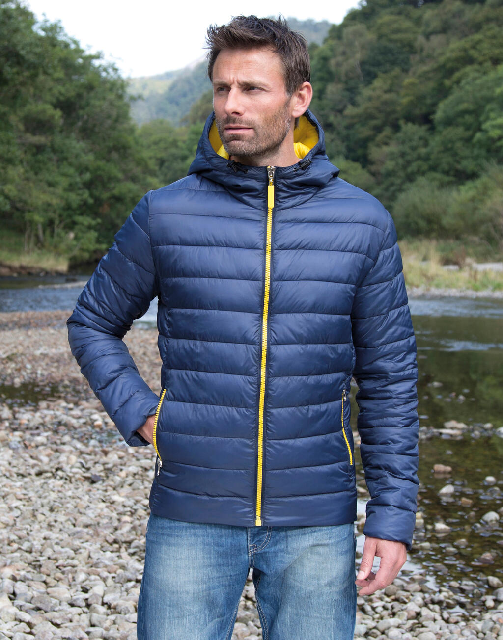 chaqueta-snow-801vpa-1.jpg Chaqueta con capucha Snow Bird hombre - Imagen 1