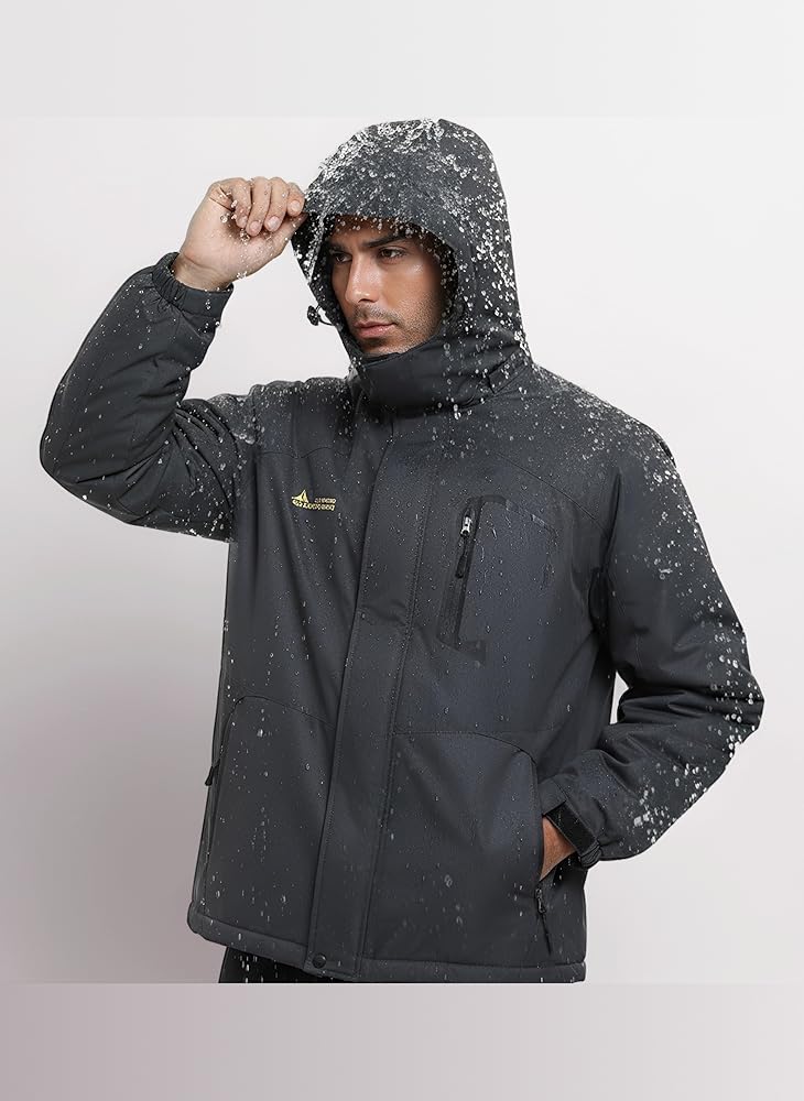 chaqueta-snow-hombre-957iub-1.jpg Mnking Chaqueta Nieve Esquí Hombre Impermeable Forro Polar con Capucha | Cazadora Montaña Snowboard Invierno Lana Cálida Antiviento Abrigos con Capucha Desmontable Exterior (Gris,S) : Amazon.es: Moda - Imagen 1