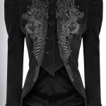 Chaqueta terciopelo lazada