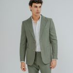 CHAQUETA CASUAL VERDE | CELOPMAN | MODA MASCULINA