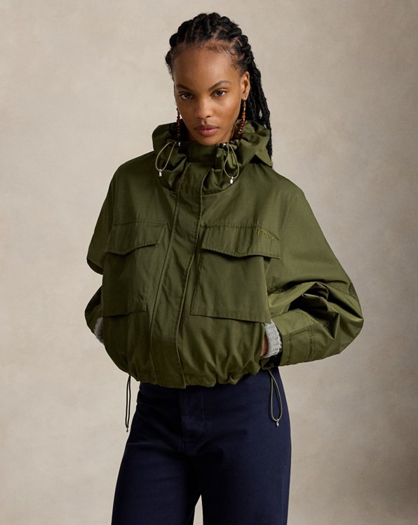 chaqueta-verde-909kvc-1.jpg Chaquetas y abrigos Verde para mujer | Ralph Lauren® ES - Imagen 1