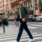 Chaqueta worker hombre verde Nova