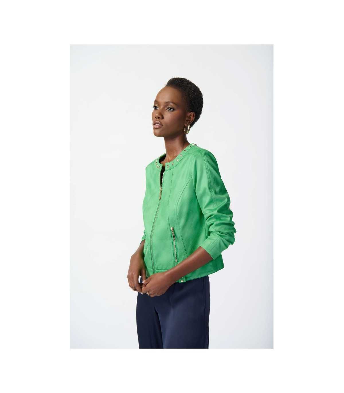 chaqueta-verde-mujer-187nhh-1.jpg Chaqueta Ante Verde Joseph Ribkoff Mujer - Imagen 1