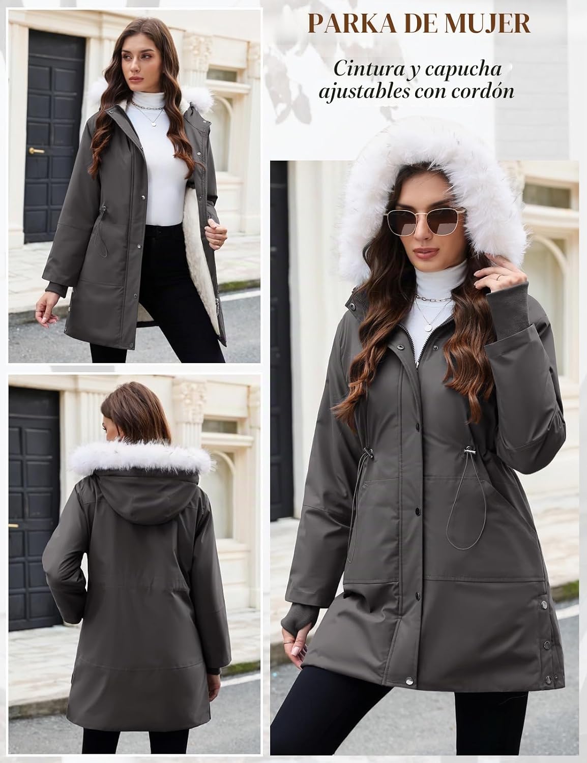 chaquetas-de-invierno-mujer-283pmr-1.jpg Vijamiy abrigo mujer de invierno chaqueta parka chaquetas Termico Abrigos Cálido Elegante Winter Jacket con Capucha Bolsillos(Azul marino,S): Amazon.es: Moda - Imagen 1