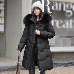 Chaqueta De Invierno Para Mujer, Parkas, Abrigo Largo, Chaquetas Con Capucha Informales Con Cuello De Piel, Ropa Gruesa Y Holgada Para La Nieve, Prendas De Vestir Acolchadas: Amazon.es: Moda