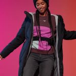 Abbie Chaqueta larga de invierno Negro Mujer | Roxy