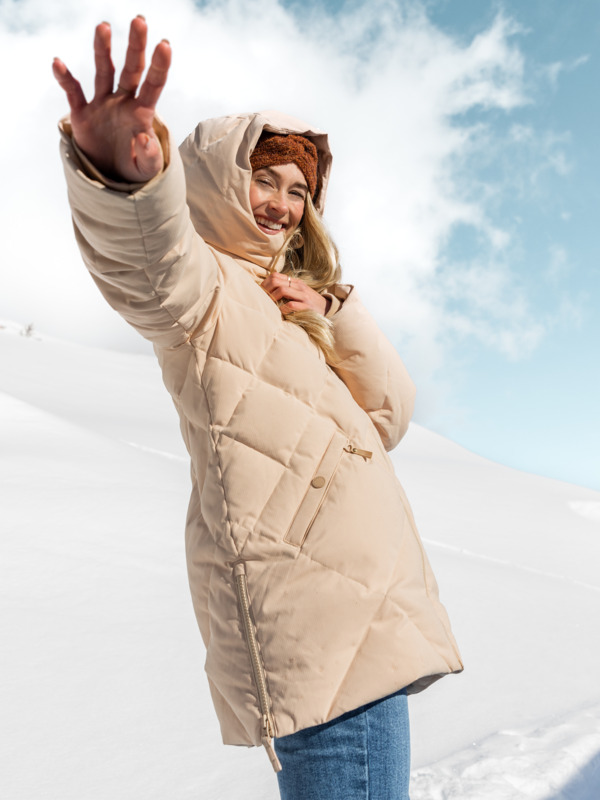 chaquetas-de-invierno-mujer-666ong-1.jpg Neeva Chaqueta de invierno Marrón Mujer | Roxy - Imagen 1