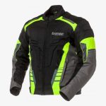 Chaqueta de invierno para hombre California color negro y fluor de Rainers