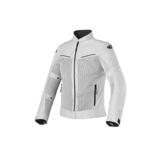 chaquetas-de-moto-200yot-1.jpg Chaqueta moto verano CLOVER Tropica Negro Gris en venta Ropamotorista.com - Imagen 1