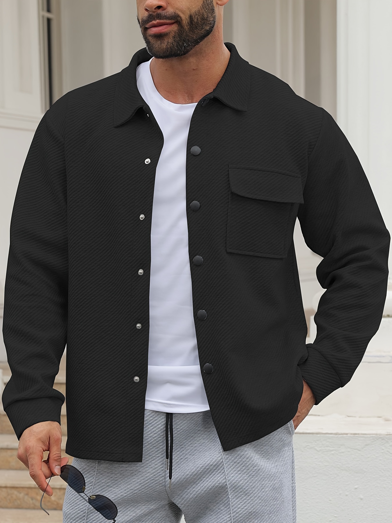 chaquetas-hombre-casual-707lzv-1.jpg chaqueta casual moda hombre | Temu Spain - Imagen 1