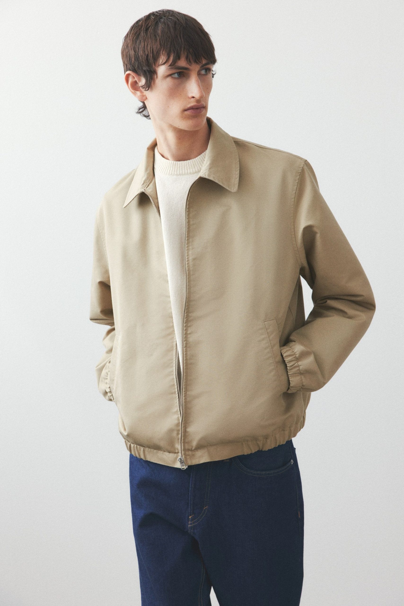 chaquetas-hombre-casual-988nnb-1.jpg Primavera Otoño Chaqueta Casual De Algodón Para Hombre | Cazadora Ligera Estilo Bomber Retro Para Primavera Y Otoño | Allthemen - Imagen 1