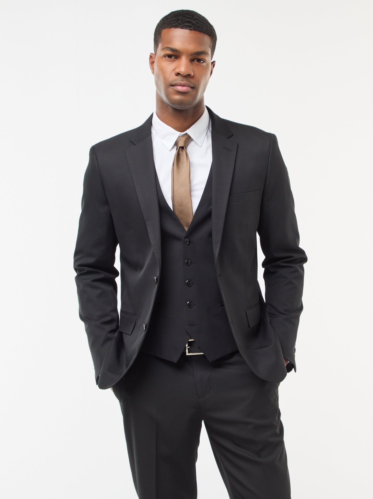 chaquetas-hombre-vestir-028lxt-1.jpg Chaqueta de traje slim fit negro - Imagen 1
