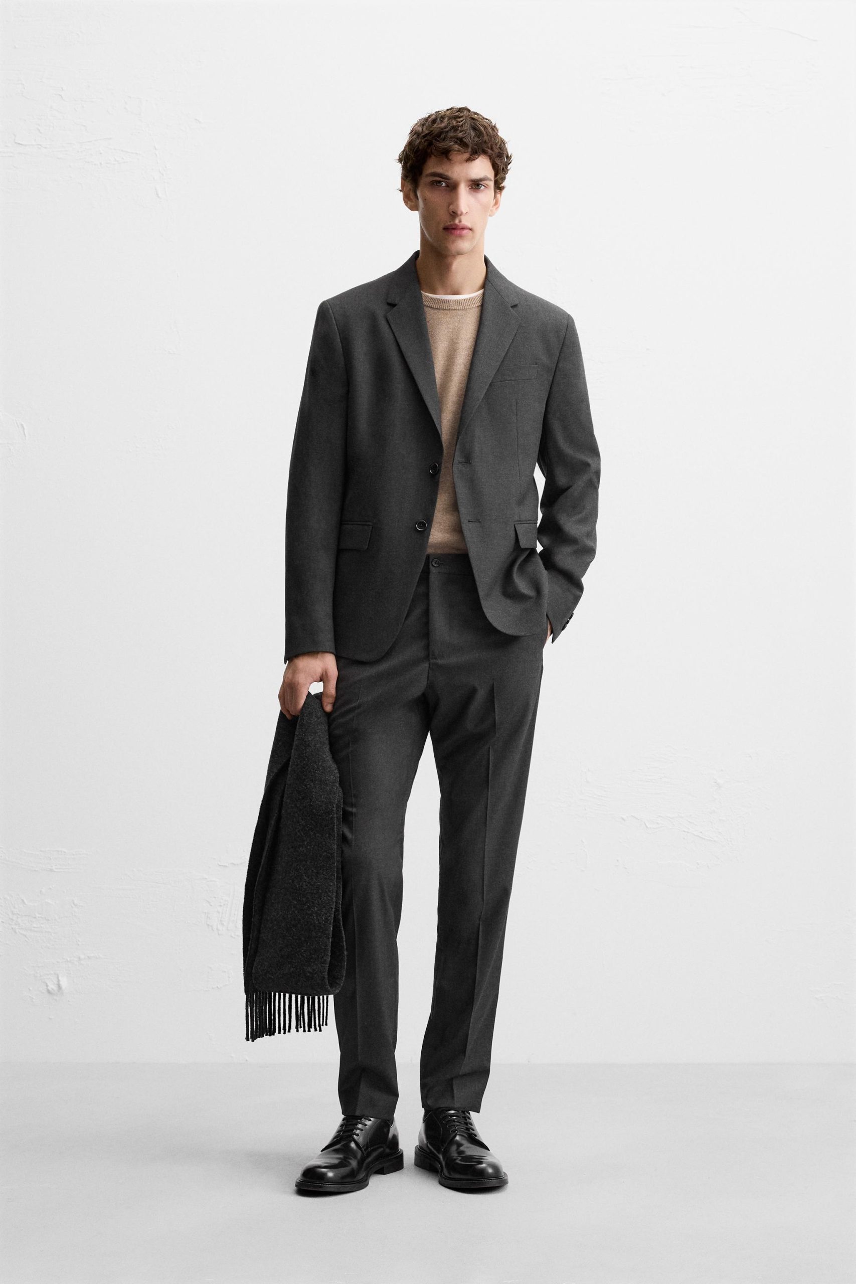 chaquetas-hombre-vestir-974zmp-1.jpg Chaquetas Hombre Vestir Zara Zara Chile Chaquetas Hombre Zara Chaqueta Chalecos De Traje Hombre Zara BLAZER - Imagen 1