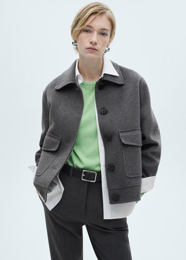 chaquetas-mujer-mango-052gci-1.jpg Mango tiene ya las 5 chaquetas de tendencia para el otoño 2024 - Imagen 1