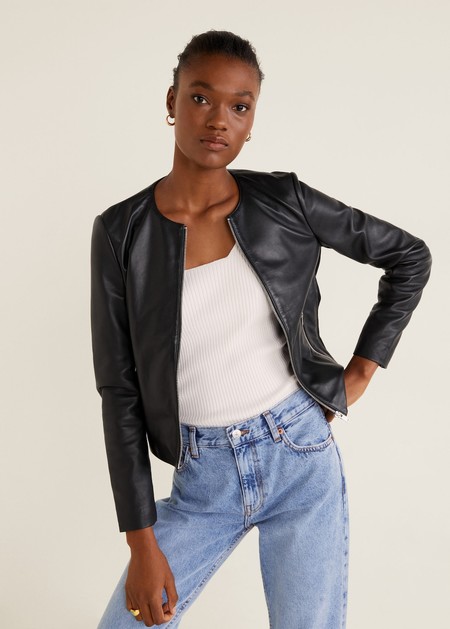 chaquetas-mujer-mango-930fwh-1.jpg Nueve chaquetas de piel de Mango perfectas para acompañarnos durante este Otoño Invierno 2019/2020 - Imagen 1