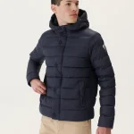 Chaqueta Jott de plumas pato JORGE Hombre con capucha SS23MDOW10 104 NAVY Justoverthetop azul marino