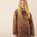 Parka encerada de mujer Southern Cotton 730 Camel 40 42/M