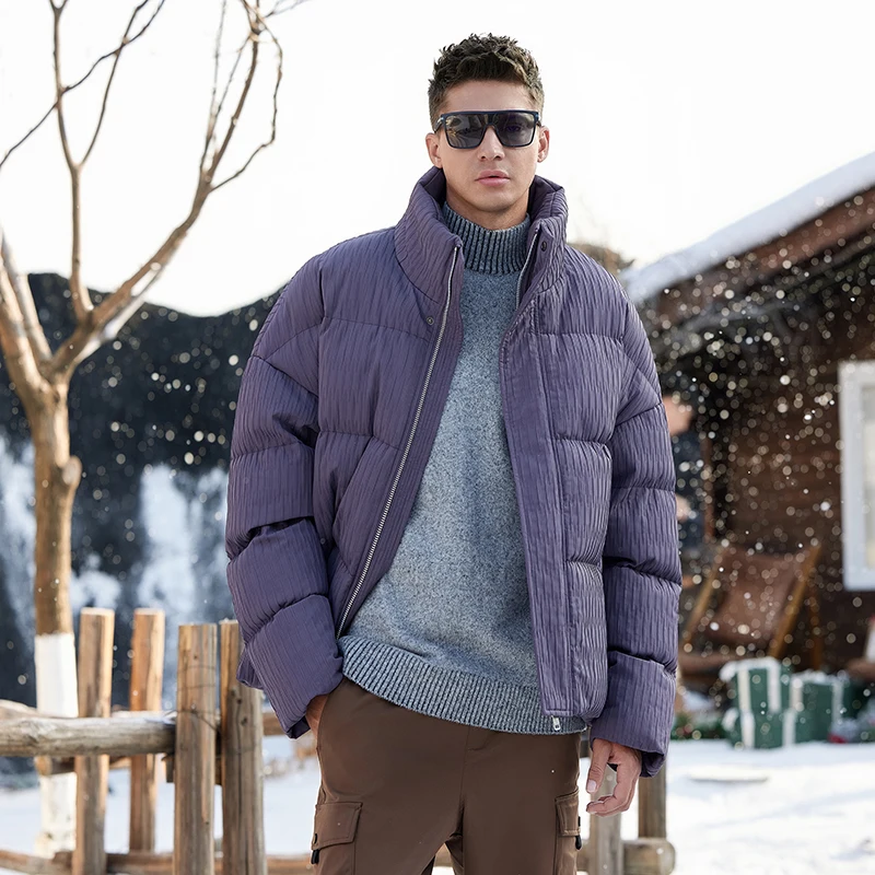 parka-hombre-invierno-669ehl.webp Ropa Parka Hombre Algodon Parkas Cálidas De Invierno Con Cuello Levantado Para Hombre, Ropa - Imagen 1